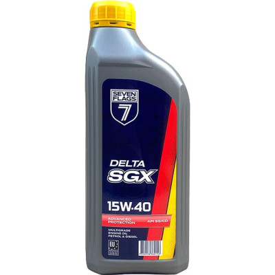 Моторна олива 7FLAGS Delta SGX 15W-40 0,85л Вінниця - фото 1
