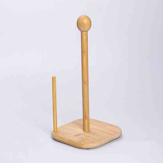 Yiwu Тримач для паперових рушників 15,5×15,5×32 (см) підставка дерев'яна HB-40-10 Коломия