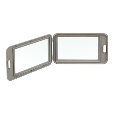 Бейдж Buromax вертикальний, 69 х 111мм, PP+PVC, сірий (BM.5414-09) Вінниця - фото 2