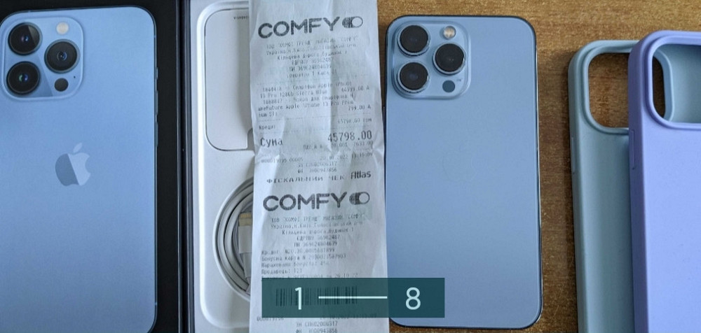 Айфон iPhone 13 Pro Sierra Blue 128Gb Neverlock. Киев - изображение 7