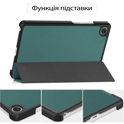 Чехол для планшета BeCover Smart Case Lenovo Tab One / Tab K9 8.7" 2025 (TB305XU/FU) Dark Green (713746) Винница - изображение 4