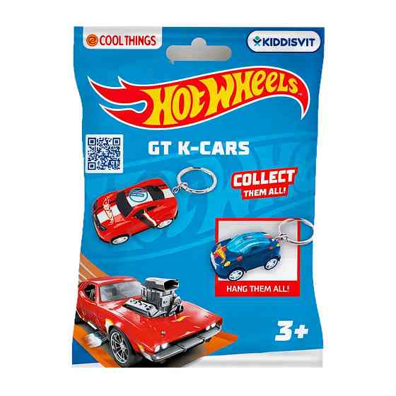 Игровая фигурка-сюрприз с кольцом GT Машинка Cool Things HW056 серии Hot Wheels в ассортименте Винница