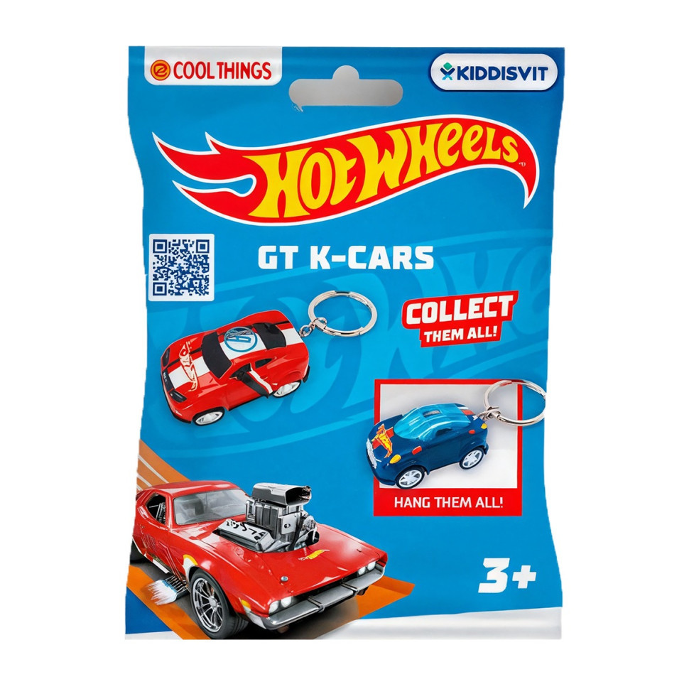 Игровая фигурка-сюрприз с кольцом GT Машинка Cool Things HW056 серии Hot Wheels в ассортименте Винница - изображение 1