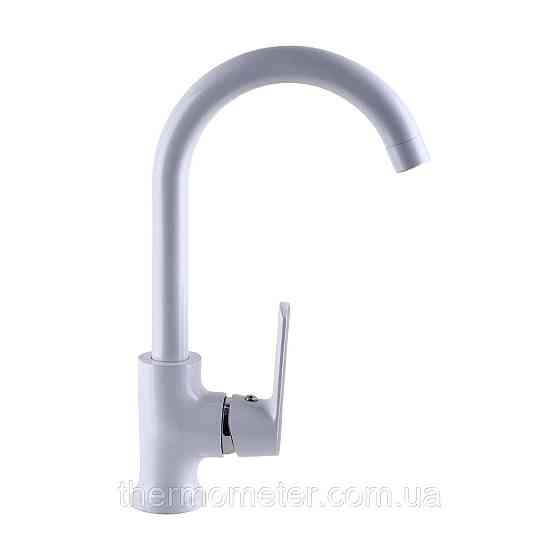 Смеситель для кухни Globus Lux Laguna GLA-0203SL-7-WHITE Киев