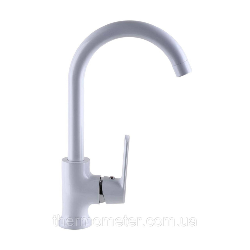Смеситель для кухни Globus Lux Laguna GLA-0203SL-7-WHITE Киев - изображение 5