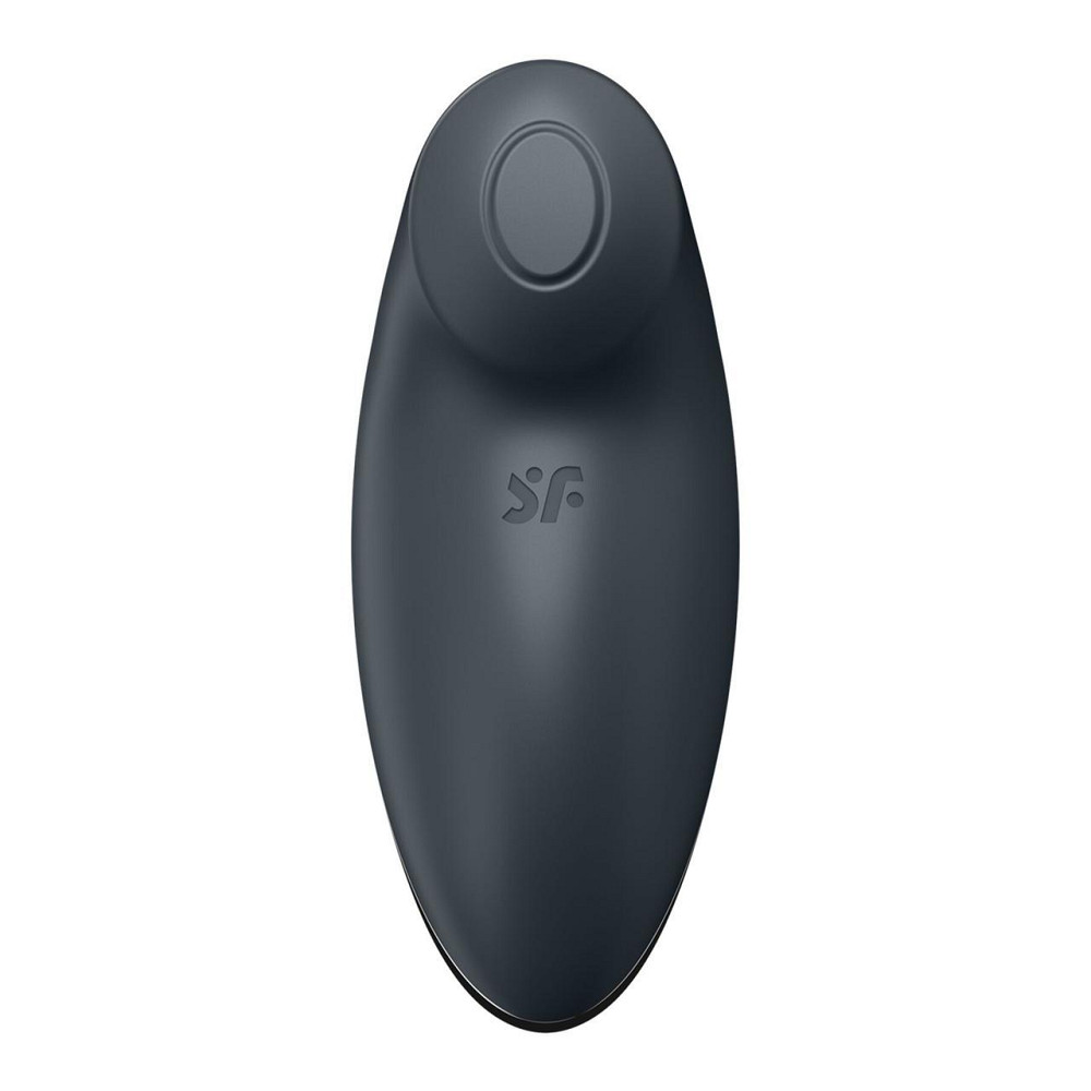 Вібростимулятор-пульсатор Satisfyer Tap & Climax 2 Grey, ефект постукування пальцем Sex Aura Київ - фото 3
