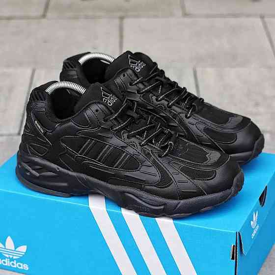 Зимние Кроссовки Adidas GORE-TEX Мужские Черные с МЕХОМ Адидас Гортекс Термо (размеры: 41,42,43,44,45) - 45-1 Днепр