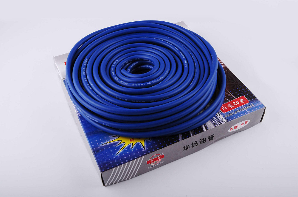 Паливний шланг Ø4mm, 20 метрів (силіконовий, синій) Київ - фото 1