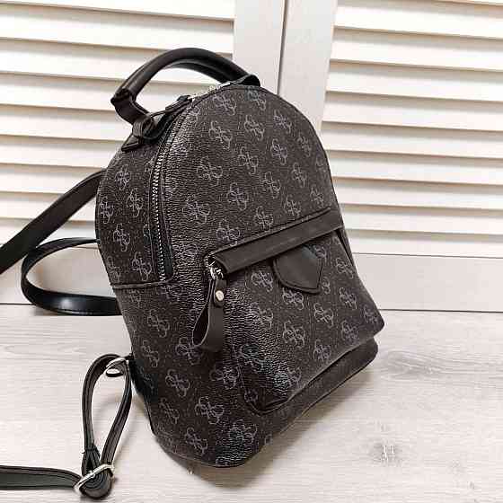 Жіночий рюкзак класичний брендовий. Жіночий маленький брендовий рюкзак Чорний 816 Київ