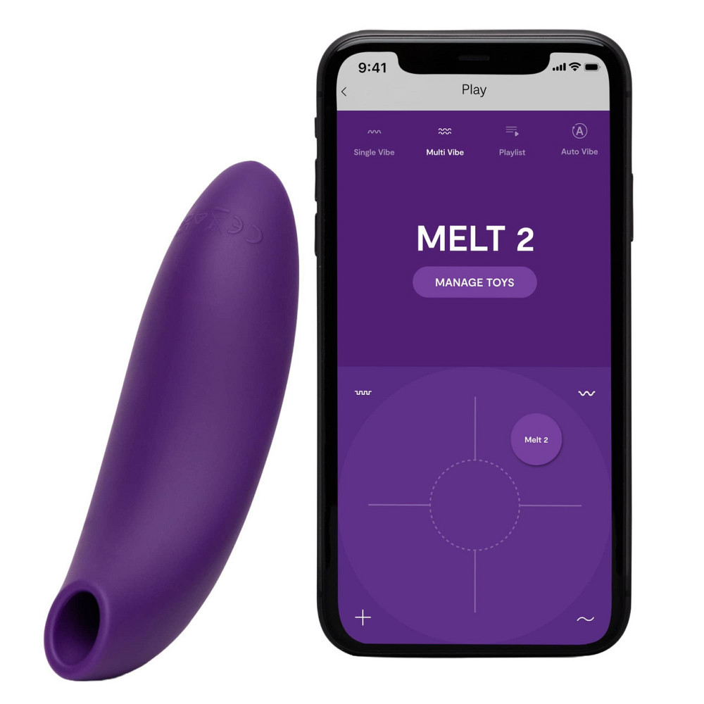 Клиторальный вакуумный смарт-стимулятор We-Vibe Melt 2 фиолетовый Sex Aura Киев - изображение 1