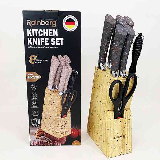 Кухонный нож из нержавеющей стали металлический, Универсальный набор ножей, Набор ножей для новой кухни JD-82 Львов