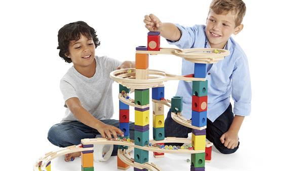 Конструктор-лабіринт Hape Quadrilla Прискорення 136 ел. (E6007) Харків - фото 7