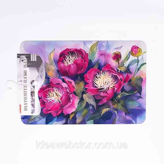 Килимок діатомітовий Peony 58*38 см прямокутний Yiwu HP-42-95 Київ
