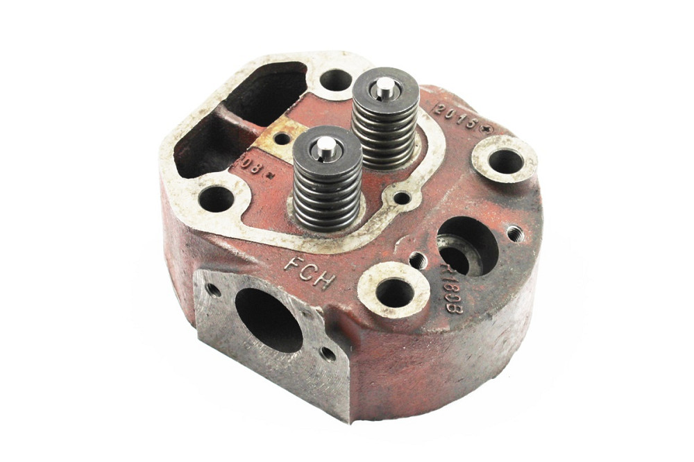 Головка циліндра R180NM у зборі, з форкамерою (можливий незначний наліт) Бершадь - фото 2