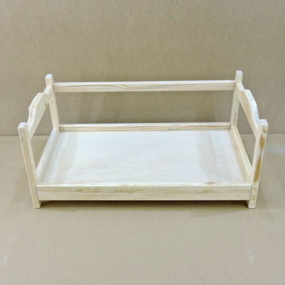 Лежак дерев'яний для собаки "Рамзай 105х60" бланже Миколаїв - фото 3