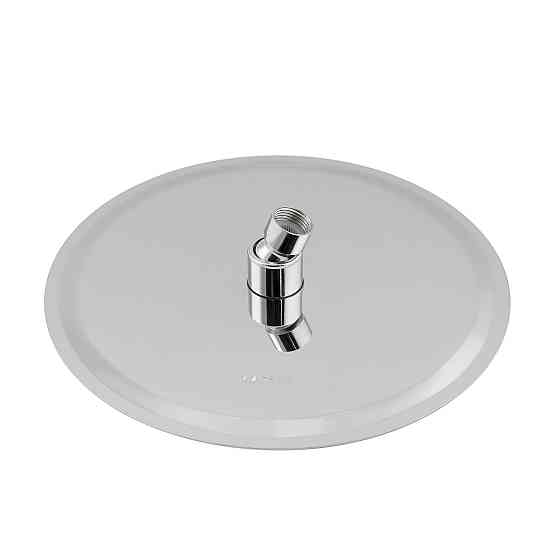 Лійка для верхнього душу Lidz Niagara 125 245 мм округла LDNIA125NKS37518 Chrome Київ