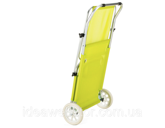 Шезлонг лежак Outtec Sun з дашком жовтий Київ