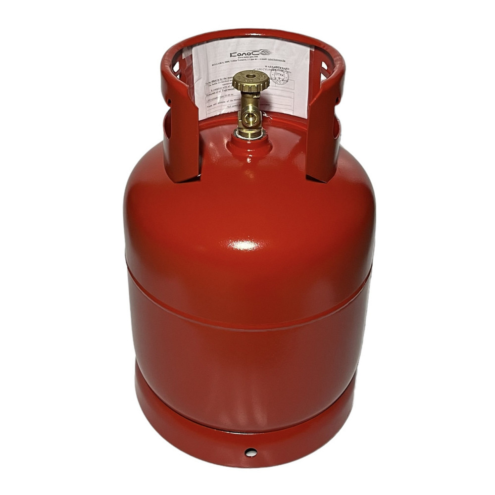 Газовый баллон пропан бутан металлический  12.3л  27.2л 50л  с предохранительным клапаном Киев - изображение 3