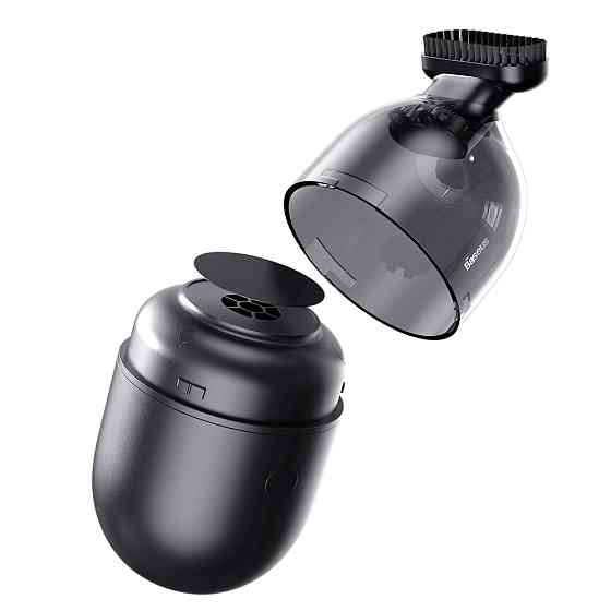 Портативний пилосос Baseus C2 Desktop Capsule Vacuum Cleaner mini CRXCQC2A-01 (Чорний) Николаев