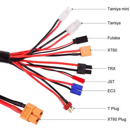 Кабель-переходник XT60 8в1 для зарядки аккумуляторов Киев