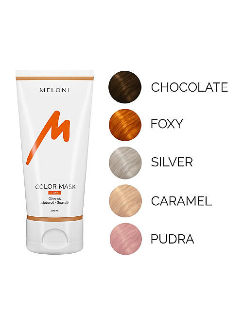 Тонирующая маска для волос Рыжий Color Mask Foxy Meloni 200 мл Киев - изображение 3