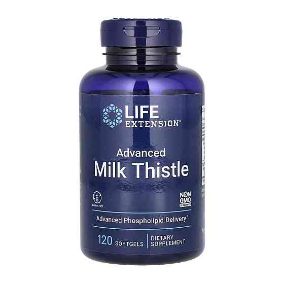 Advanced Milk Thistle - 120 softgels (Затерта дата) Київ