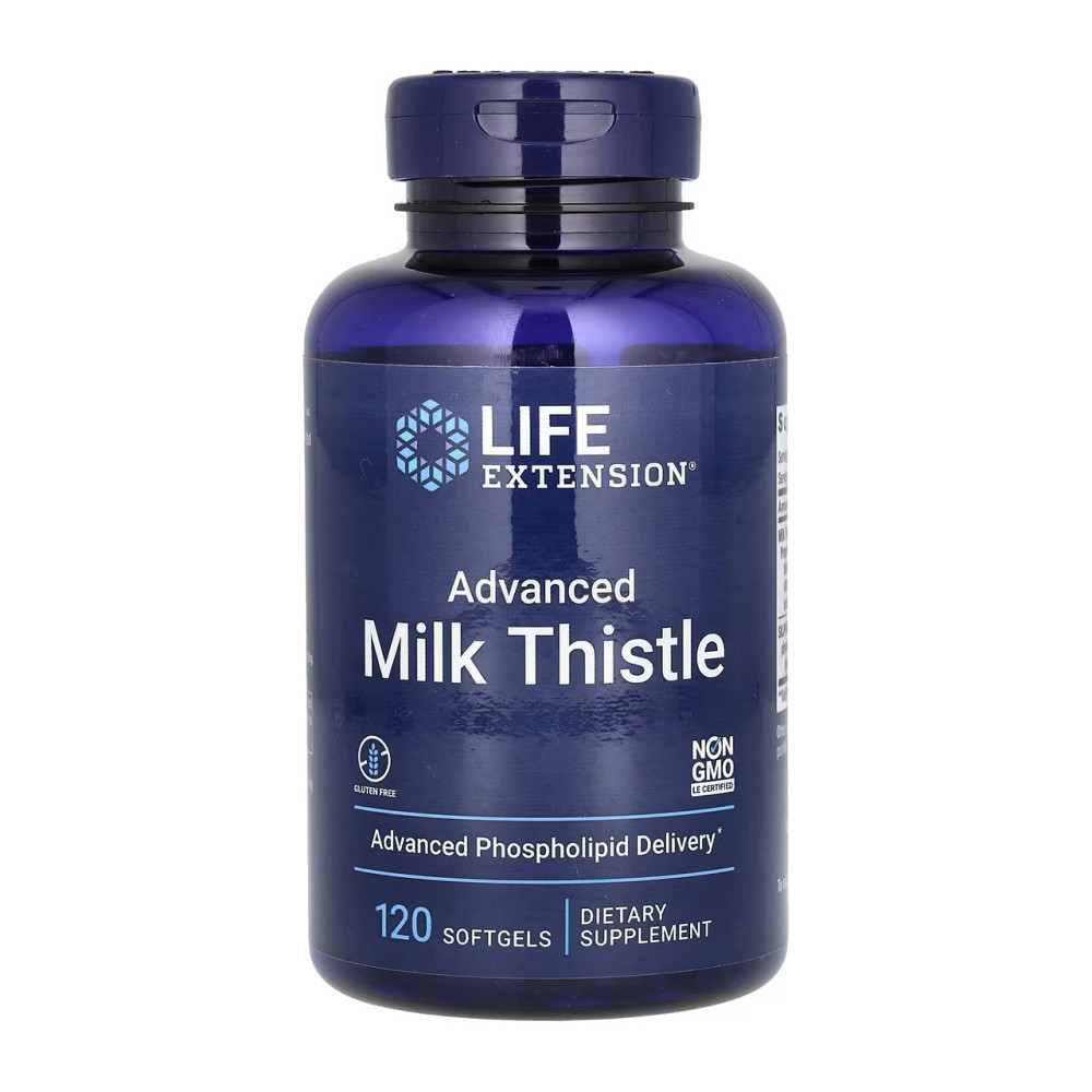 Advanced Milk Thistle - 120 softgels (Затертая дата) Киев - изображение 1