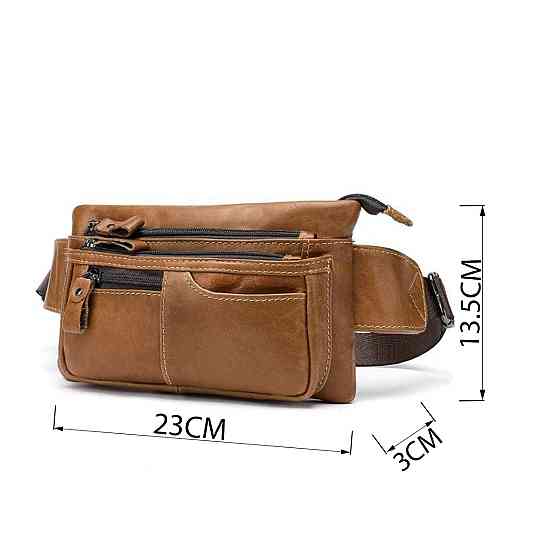 Сумка на пояс Vintage 14658 Руда Київ