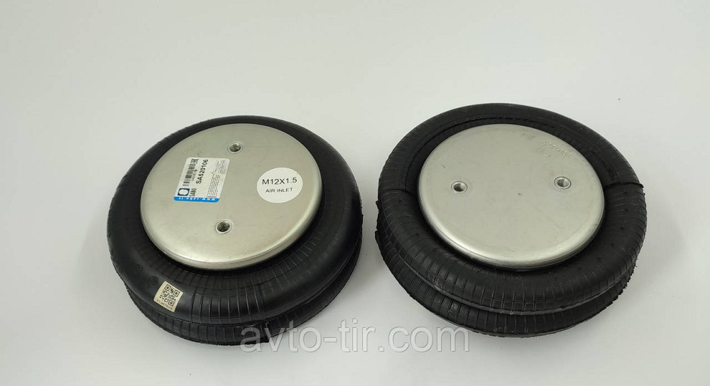 Пневмоподушка бублик 2B-220 M12 220мм SAF, ROR, BPW, GIGANT, Schmitz  (кріплення на хрест) Луцк - изображение 1