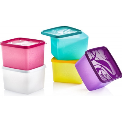 Пищевой контейнер Irak Plastik Alaska квадратний 1,2 л фіолетовий (5509) Винница - изображение 3
