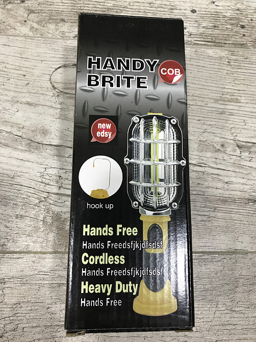 Ліхтарик на батарейках світлодіодний Handy Brite на магніті 3W COB LED потужність: 3W COB LED Кам'янське - фото 7