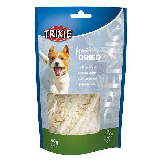 Ласощі для собак Trixie (TX-31606) PREMIO Freeze Dried Chicken Breast сублімована курка для собак 50 г Вінниця