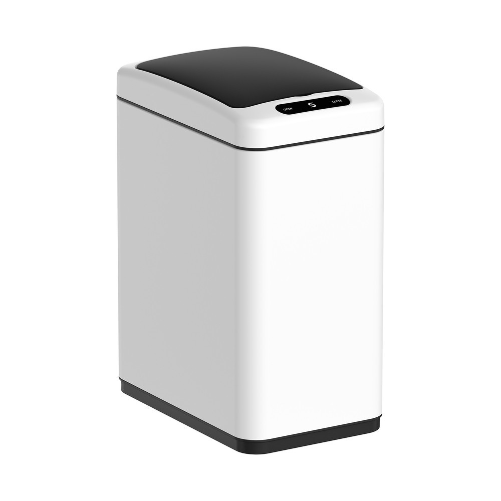 Відро для сміття сенсорне прямокутне Koer TC-020408-08 8 л колір білий нерж. сталь (KR5589) Чернівці - фото 1