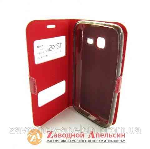 Чохол книжка Samsung J1 mini J105 Smart Case red Одеса