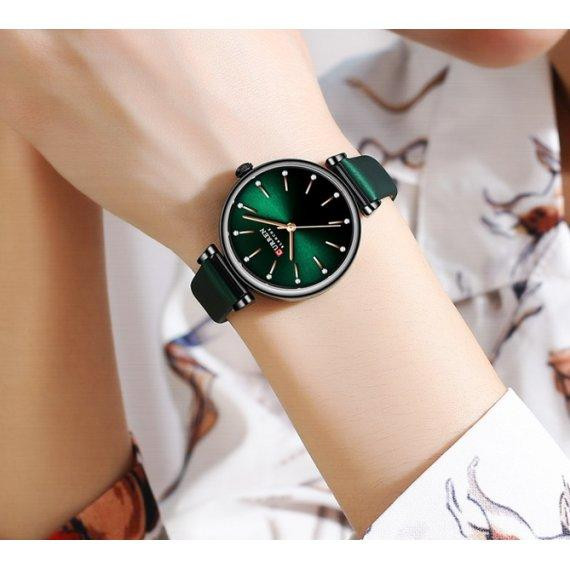 Жіночий наручний годинник Curren Grass (Зелений) Київ - фото 6