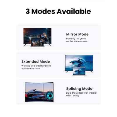 Кабель мультимедійний DisplayPort M to DisplayPort M 1.0m 16K DP118 black Ugreen (15383) Вінниця