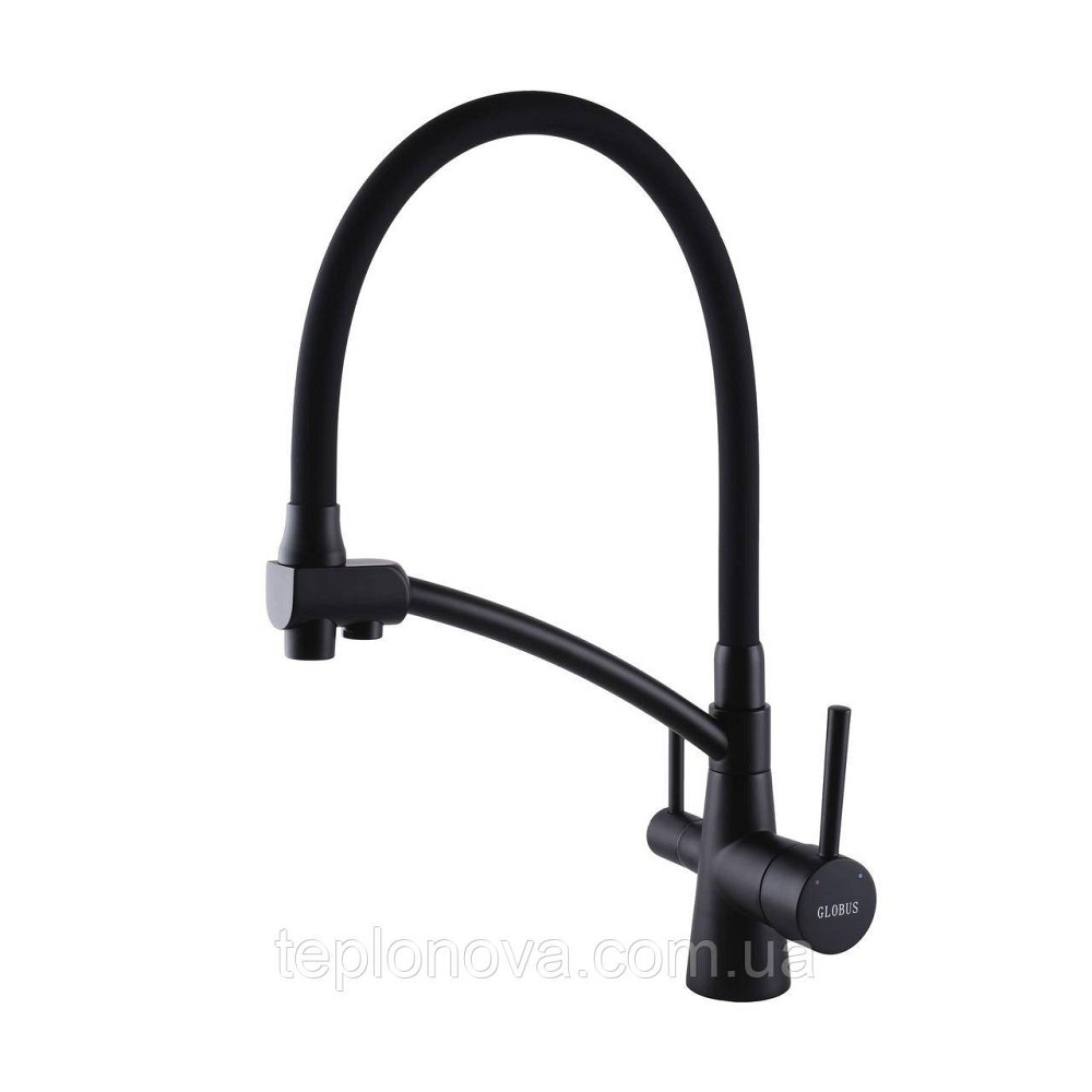 Смеситель для кухни под осмос Globus Lux LAZER GLLR-0700-10-BB Черновцы - изображение 3