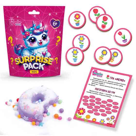 Ігровий набір-сюрприз "Surprise Pack Mini 2" VT8040-02 настільна гра та сквіш Вінниця