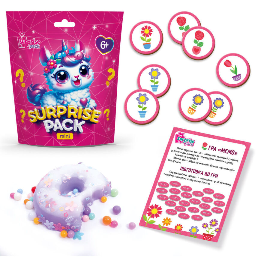 Ігровий набір-сюрприз "Surprise Pack Mini 2" VT8040-02 настільна гра та сквіш Вінниця - фото 2