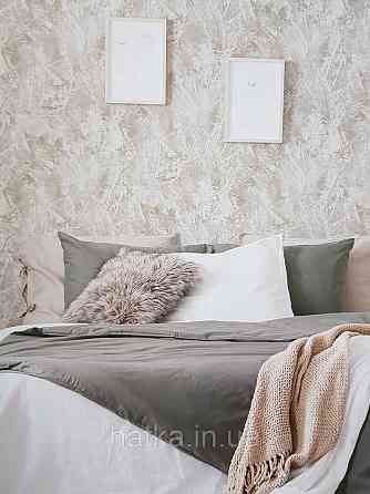 Шпалери метрові вінілові на флізеліні Sintra Structure під штукатурку під бетон структурні бежеві 406320 Київ