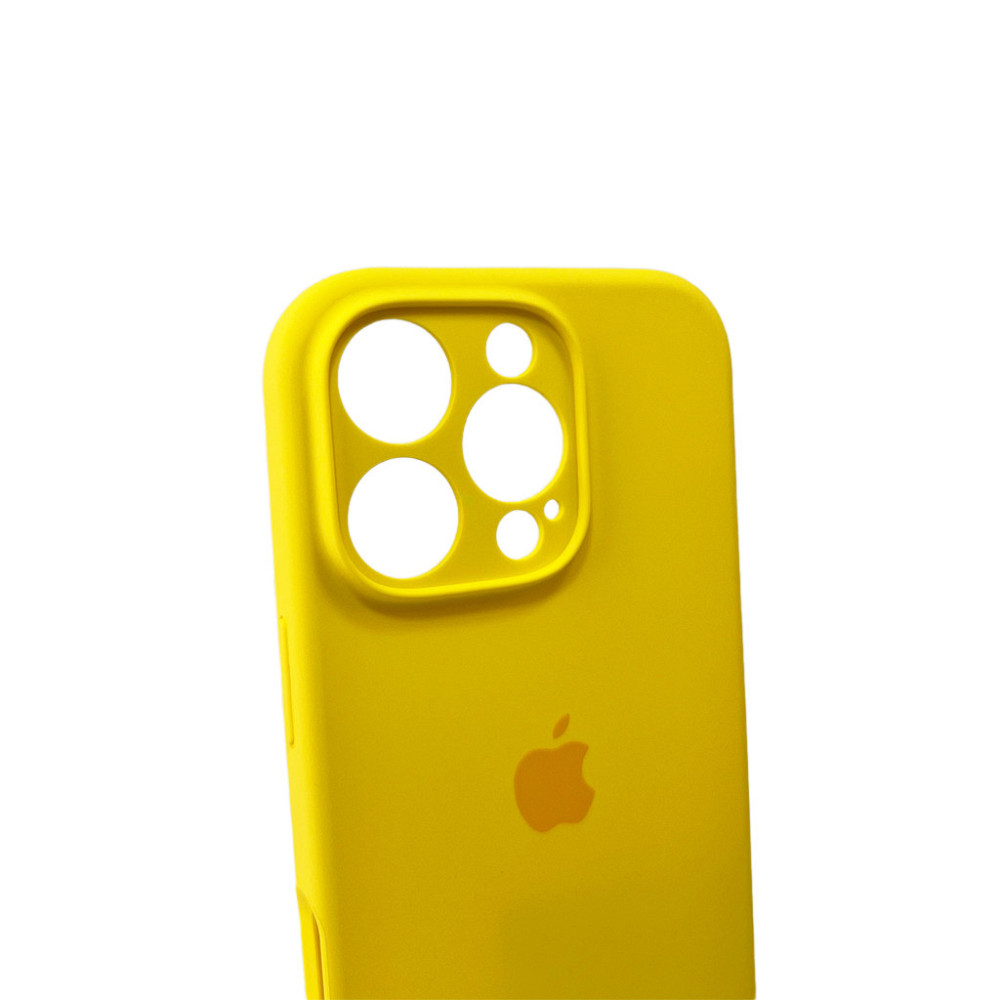 Чохол для смартфона Silicone Full Case AA Camera Protect for Apple iPhone 16 Pro Max 33,Canary Yellow Київ - фото 5