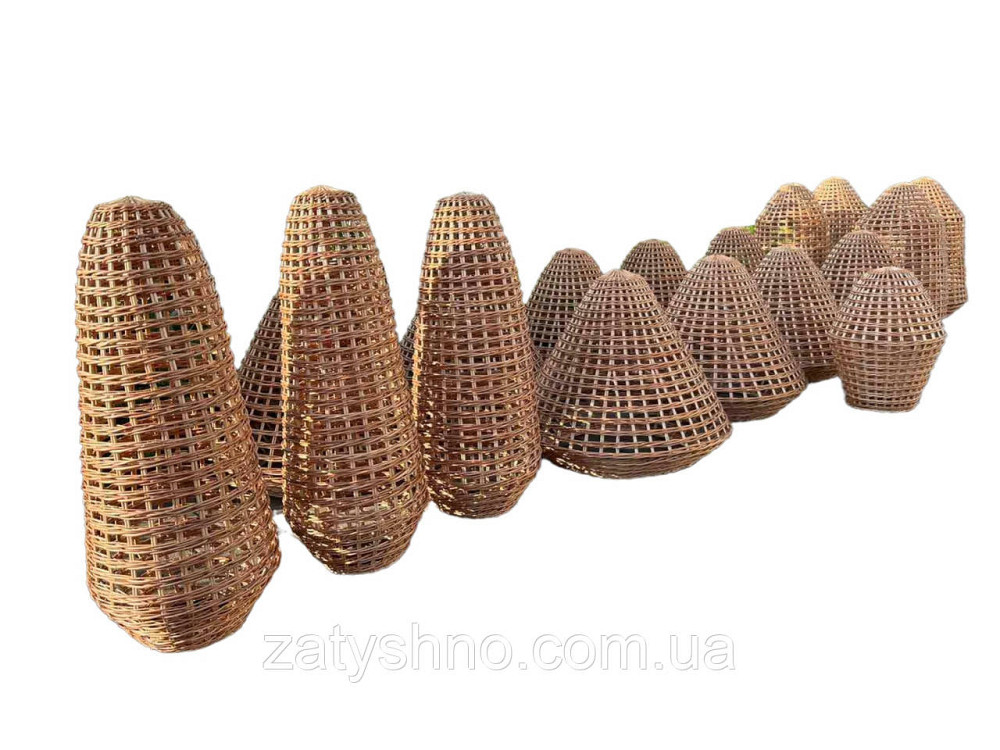 Комплект люстер в кафе 17 шт | абажур напольный  | плетеная люстра из лозы Киев - изображение 3