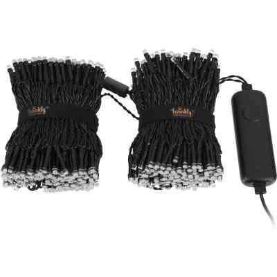 Гирлянда Twinkly Smart LED Strings RGBW 600, Gen II, IP44, длина 48м, черный (TWS600SPP-BEU) Винница