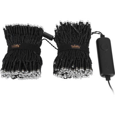 Гирлянда Twinkly Smart LED Strings RGBW 600, Gen II, IP44, длина 48м, черный (TWS600SPP-BEU) Винница - изображение 2