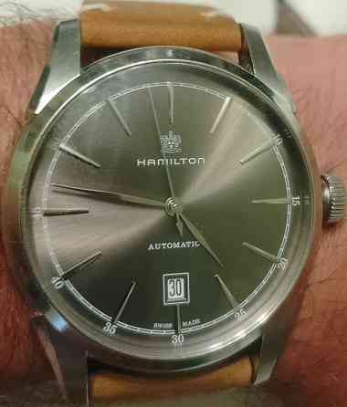 Колекційний брендовий швейцарський годинник Hamilton automatic. Харків