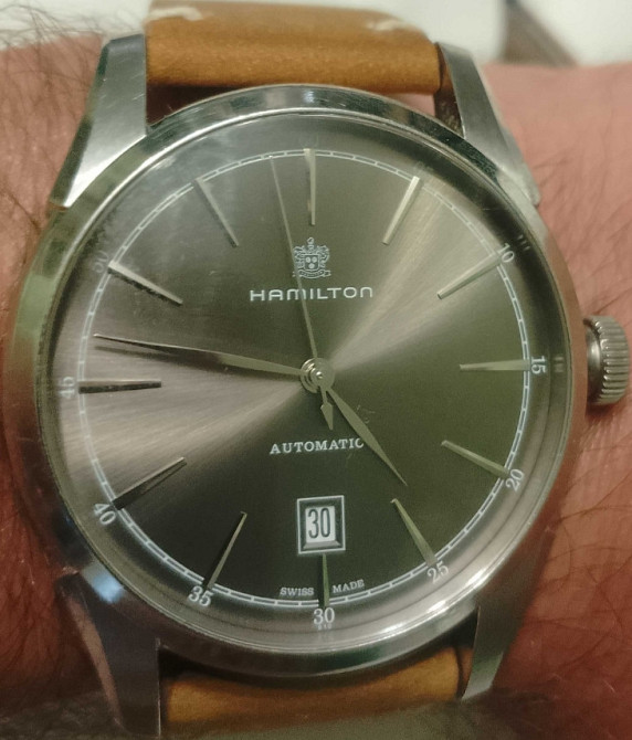 Колекційний брендовий швейцарський годинник Hamilton automatic. Харків - фото 1