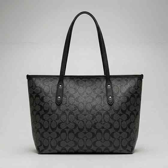 Женская сумка шоппер Coach City Tote серая (1386-3) Киев