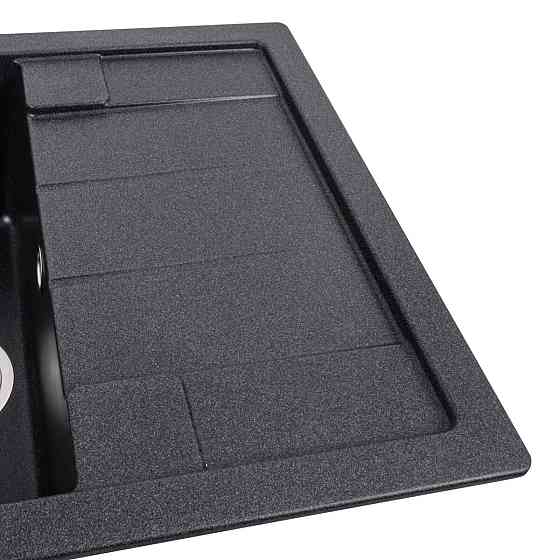 Гранітна мийка для кухні VALESO INTENSO 6550 матова Карбон Коломыя