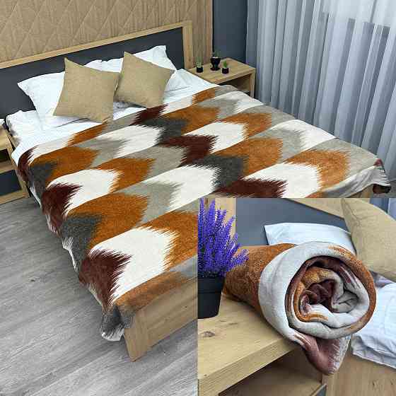 Плед-покривало Decorator WellSoft ETHNIC MODERN 150х210 см Різнобарвний (87-162) Київ