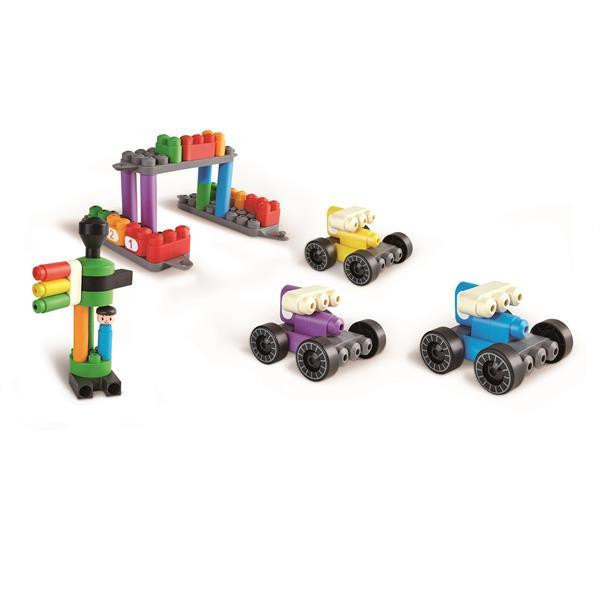 Конструктор PolyM Веселковий поїзд з цифрами 63 деталі (760022) Харків - фото 6